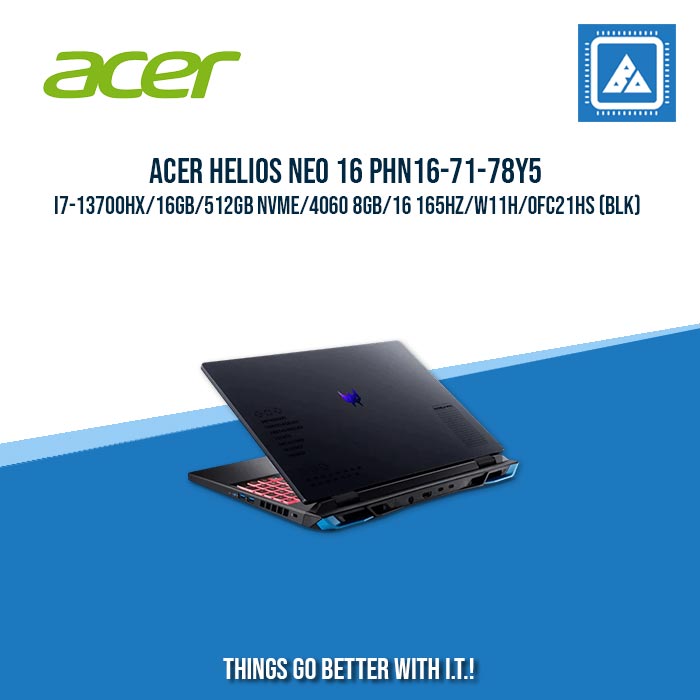 ACER HELIOS NEO 16 PHN16-71-78Y5 I7-13700HX/16GB/512GB NVME/4060 8GB | BEST FOR AUTOCAD AND GAMING LAPTOP ACER HELIOS NEO 16 PHN16-71-78Y5 I7-13700HX/16GB/512GB NVME/4060 8GB | BEST FOR AUTOCAD AND GAMING LAPTOP